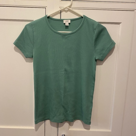 J. Crew Factory Ribbed T shirt - Picture 1 of 4